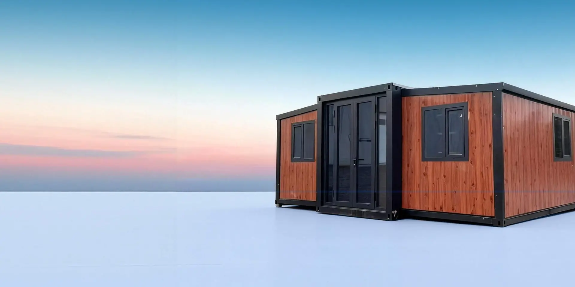 Casa de cont&ecirc;iner expans&iacute;vel: a vila de f&eacute;rias que cresce com seus h&oacute;spedes